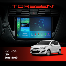 Штатна магнітола Torssen 2K Hyundai I20 15-19 F9332 4G Carplay DSP