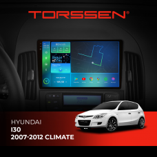 Штатна магнітола Torssen 2K Hyundai i30 2007-2012 climate F9332 4G Carplay DSP
