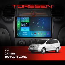 Штатна магнітола Torssen 2K Kia Carens 2006-2012 cond F9332 4G Carplay DSP