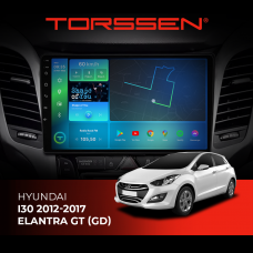 Штатна магнітола Torssen Hyundai I30 12-17/Elantra GT (GD) F9232 4G Carplay DSP