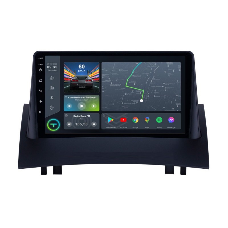Штатная магнитола Torssen Renault Megane 2 F96128 4G Carplay DSP