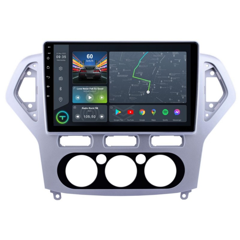 Штатная магнитола Torssen Ford Mondeo 07-11 silver F96128 4G Carplay DSP