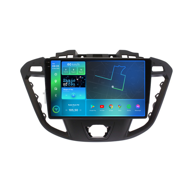 Штатна магнітола Torssen Ford Transit Tourneo base 17+ F10232 4G Carplay DSP