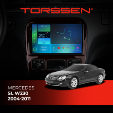 Штатна магнітола Torssen 2K Mercedes SL W230 04-11 F9232 4G Carplay DSP 