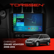 Штатная магнитола Torssen Chrystler Grand Voyager 2006-2012 F106128 4G Carplay DSP