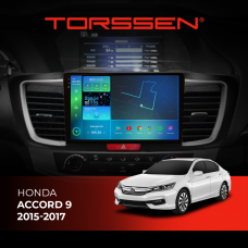 Штатна магнітола Torssen 2K Honda Accord 9 2015-2017  F10464 4G Carplay DSP