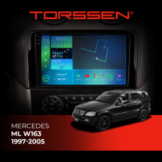 Штатна магнітола Torssen 2K Mercedes ML W163 1997-2005  F9464 4G Carplay DSP Carplay