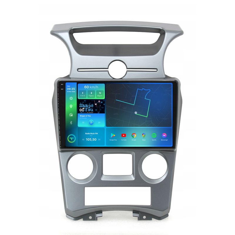 Штатна магнітола Torssen 2K DTS Kia Carens 2006-2012 climate F9432 4G Carplay DSP