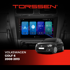 Штатна магнітола Torssen Volkswagen Golf 6 2008-2013 NF9 Carplay