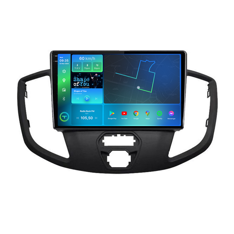 Штатна магнітола 2K Torssen Ford Transit 2020+ USA FL9 4+64Gb 4G Carplay DSP