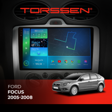 Штатна магнітола Torssen 2K Ford Focus 05-08 FL9 4+64Gb 4G Carplay DSP