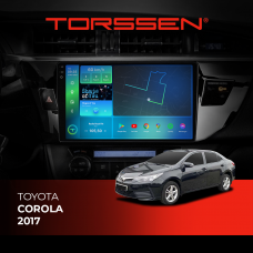 Штатна магнітола Torssen 2K Toyota Corola 17 F10332 4G Carplay DSP