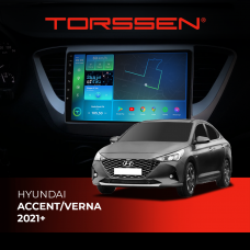 Штатна магнітола Torssen Hyundai Accent/Verna 2021+ F9116