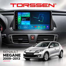 Штатна магнітола Torssen Renault Megane 3 08-15 FL9 4+64Gb 4G Carplay DSP