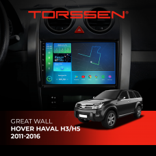 Штатна магнітола Torssen Great Wall Hover Haval H3/H5 2011-2016 F9332 4G Carplay DSP