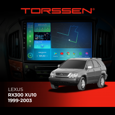 Штатна магнітола Torssen Lexus RX300 XU10 1999-2003 F9332 4G Carplay DSP з кнопками