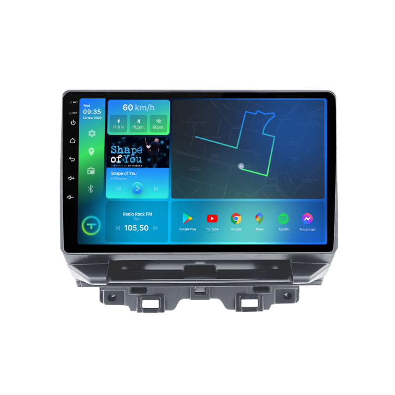 Штатна магнітола 2K Torssen Renault Trafic 4 2021/Opel Vivaro 2021 FL10 4 64Gb 4G Carplay DSP