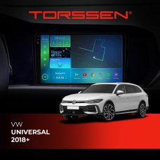 Штатна магнітола Torssen 2K VW Universal 18+ F9332 4G Carplay DSP